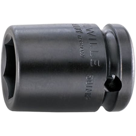 Stahlwille Tools 1/2 Inches Drive Impact Socket Gunmetal, 12, 5 mm (1/2") Size 22 mm L.42 mm 23010022